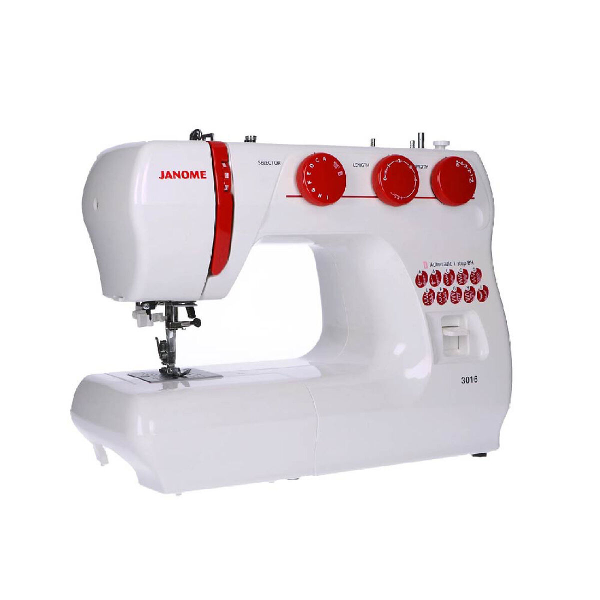 Combo Janome Máquina de Coser 3016 + Máquina Overlock  8002