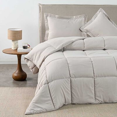 Plumón Cannon 2 Plazas Softwash Beige