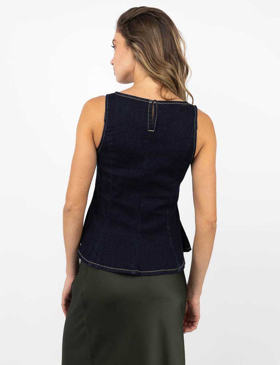 Blusa Sin Mangas Mujer Zibel