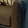 Juego de Living Elegant Detail Oklahoma Sofá 3 Cuerpos + Sofá 2 Cuerpos + Sillón 1 Cuerpo Café