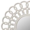 Espejo Plástico Vgo Circular 35 cm Blanco