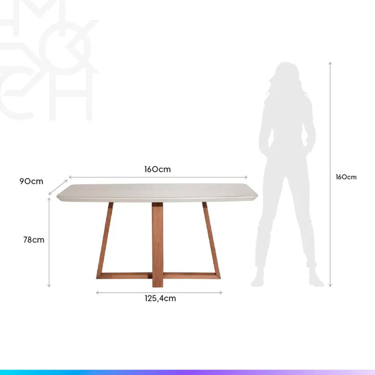 Juego de Comedor Decocasa Bennet 6 Sillas Gris
