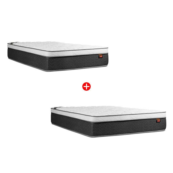 Combo 2 Colchones Celta Everest Cobre de 2 Plazas + 1,5 Plazas