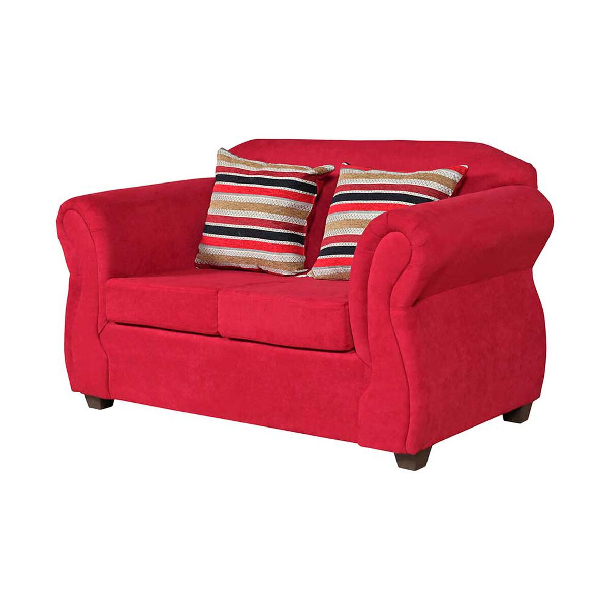 Sof&aacute; Kea Molise Niza 2 Cuerpos Rojo