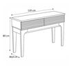 Mesa de Arrimo Exit Veneza Beige Matte