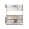 Mueble de Cocina CIC Catania 1 Cajón 9 Puertas Blanco Alpino
