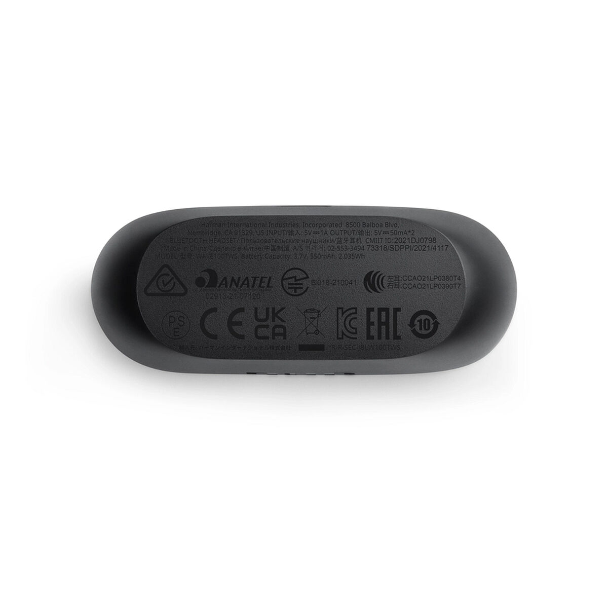 Audífonos Bluetooth JBL Wave 100TWS Negros