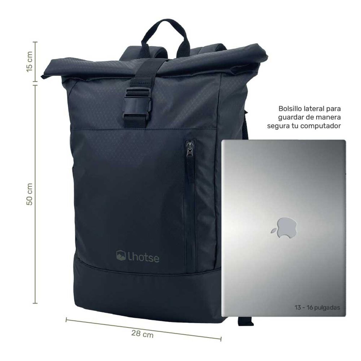 Mochila Lhotse 22 Lt Negro