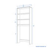 Estante de Baño CIC 2 Puertas