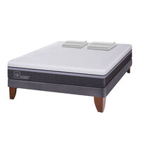 Cama Europea CIC 2 Plazas Ortopedic Advance + Almohadas