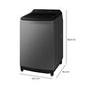 Lavadora Automática Samsung WA17CG6441BDZS 17 kg.