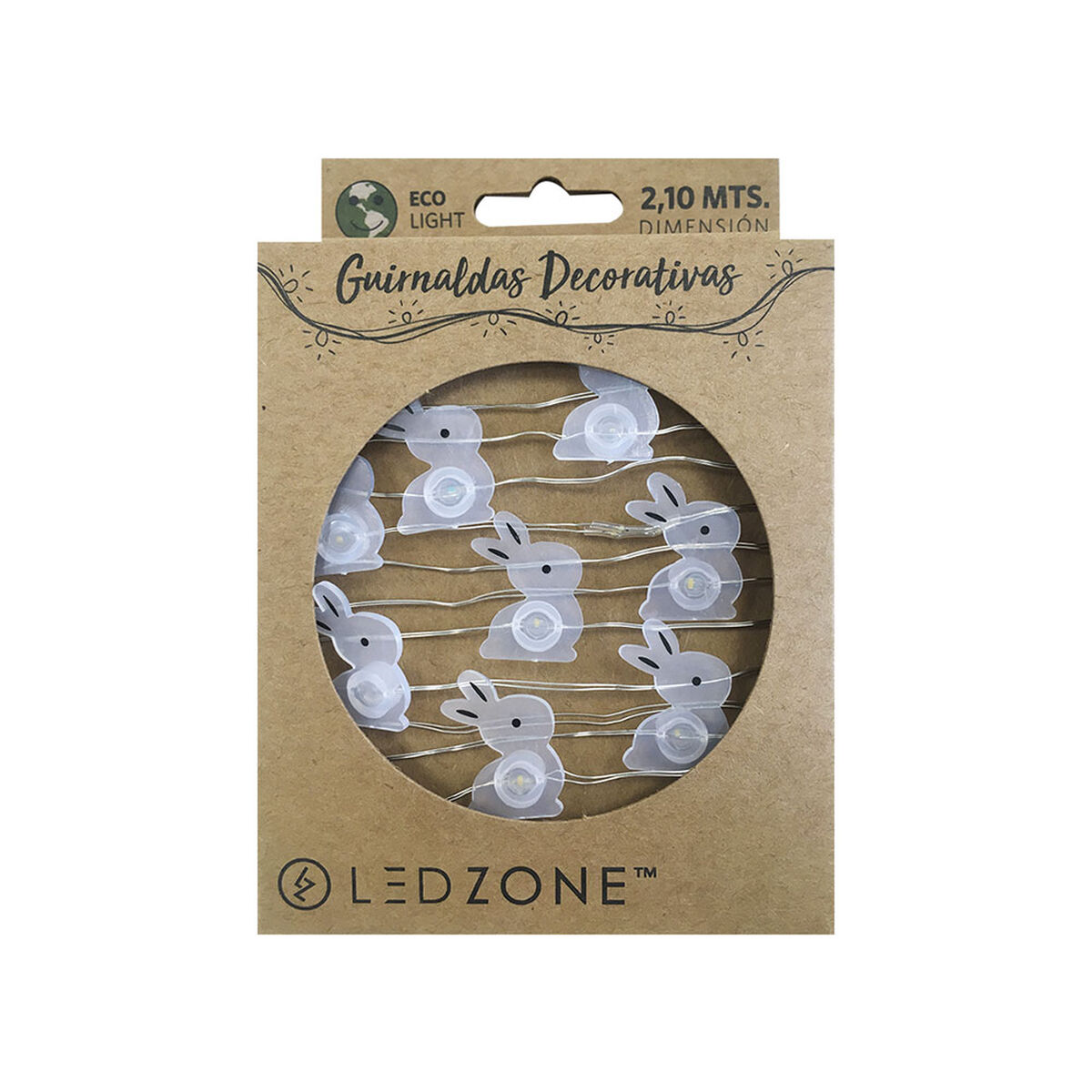 Guirnalda Fina Ampolleta 20 Luces Led 2,2 Mts