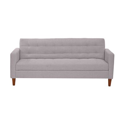 Futón Latam Home Genova Lino 3 Cuerpos Gris Claro