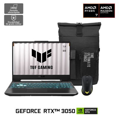 Notebook Gamer ASUS FA506NCG-HN345 W Ryzen 7 Serie 8000 8 GB 512 GB SSD 15,6" Nvidia RTX 3050 4 GB