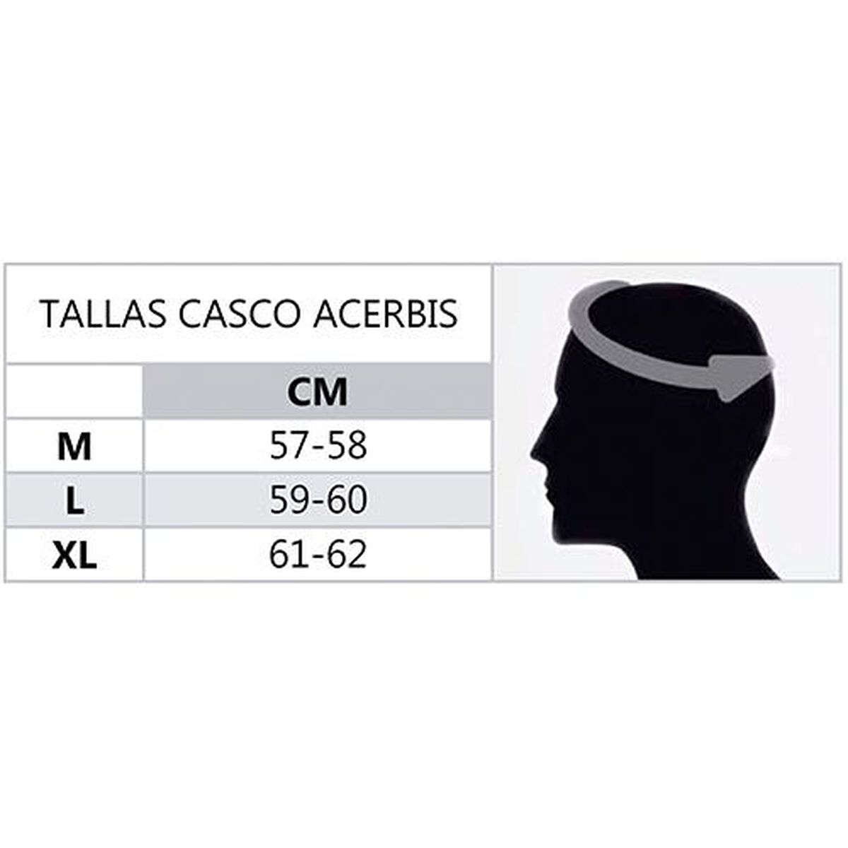 Casco Integral Acerbis FullFace FS-807 Talla M