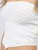 Strapless Crochet Mujer Icono
