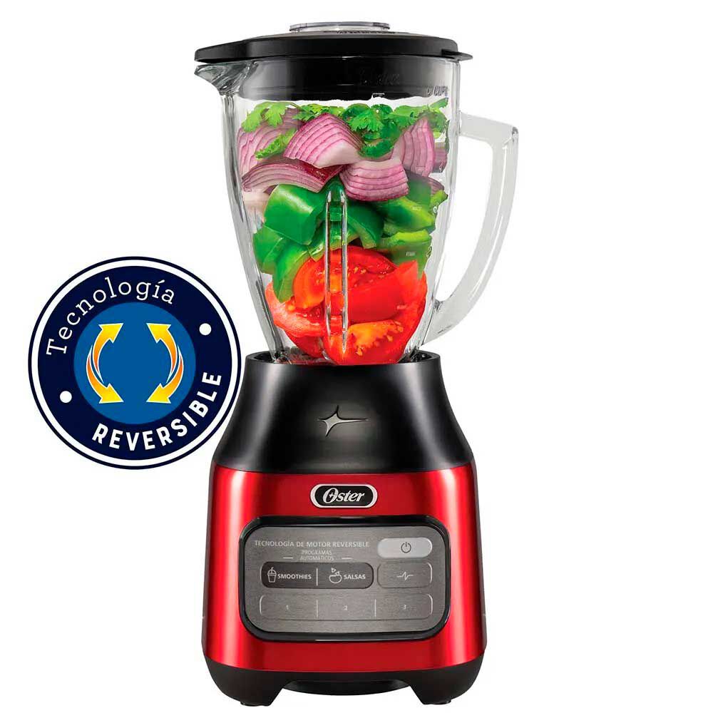 Oster Licuadora Reversible 1.5 L Rojo BLSTPEG-CRT