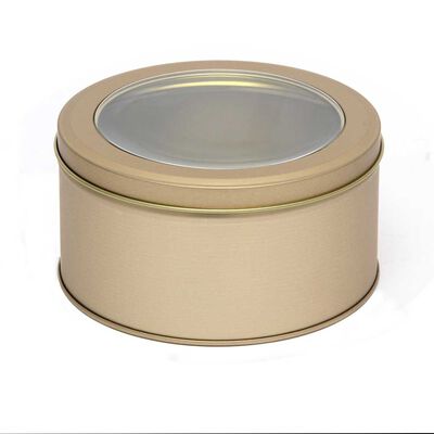 Imagen 1 del producto Lata Decorativa Metal Vgo 7 x 13 cm Dorado