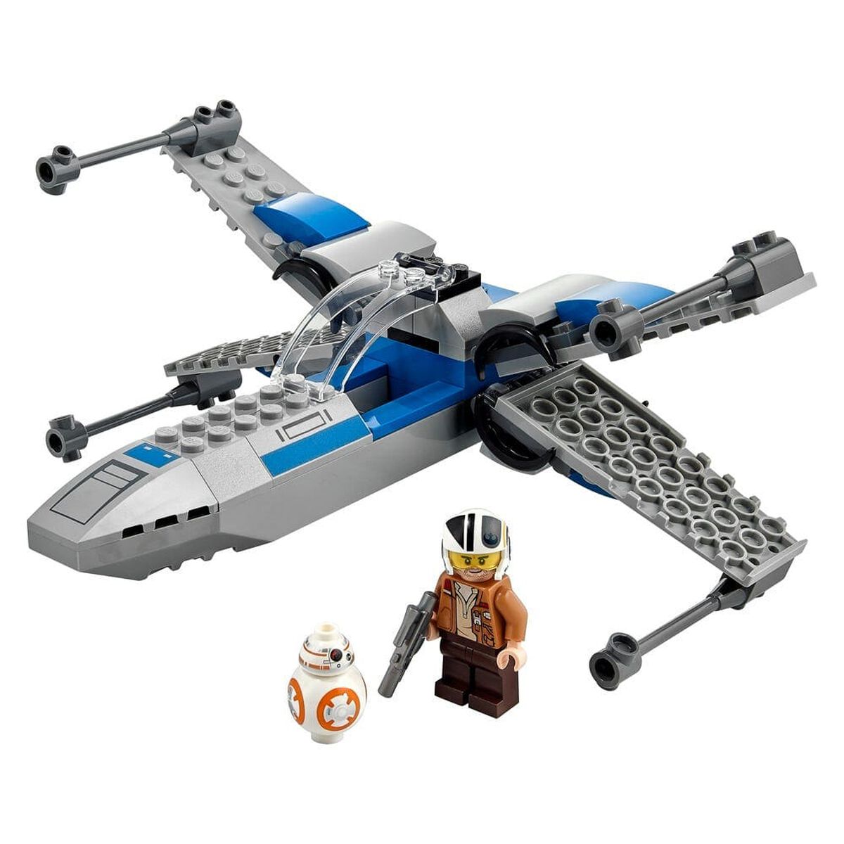 Bloques Star Wars X-Wing de La Resistencia 60 Piezas Lego