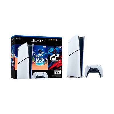 Consola PlayStation®5 Edición Digital con Astro Bot y Gran Turismo 7