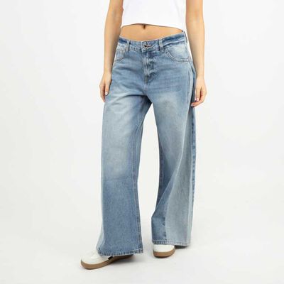 Jeans Mujer Icono Celeste