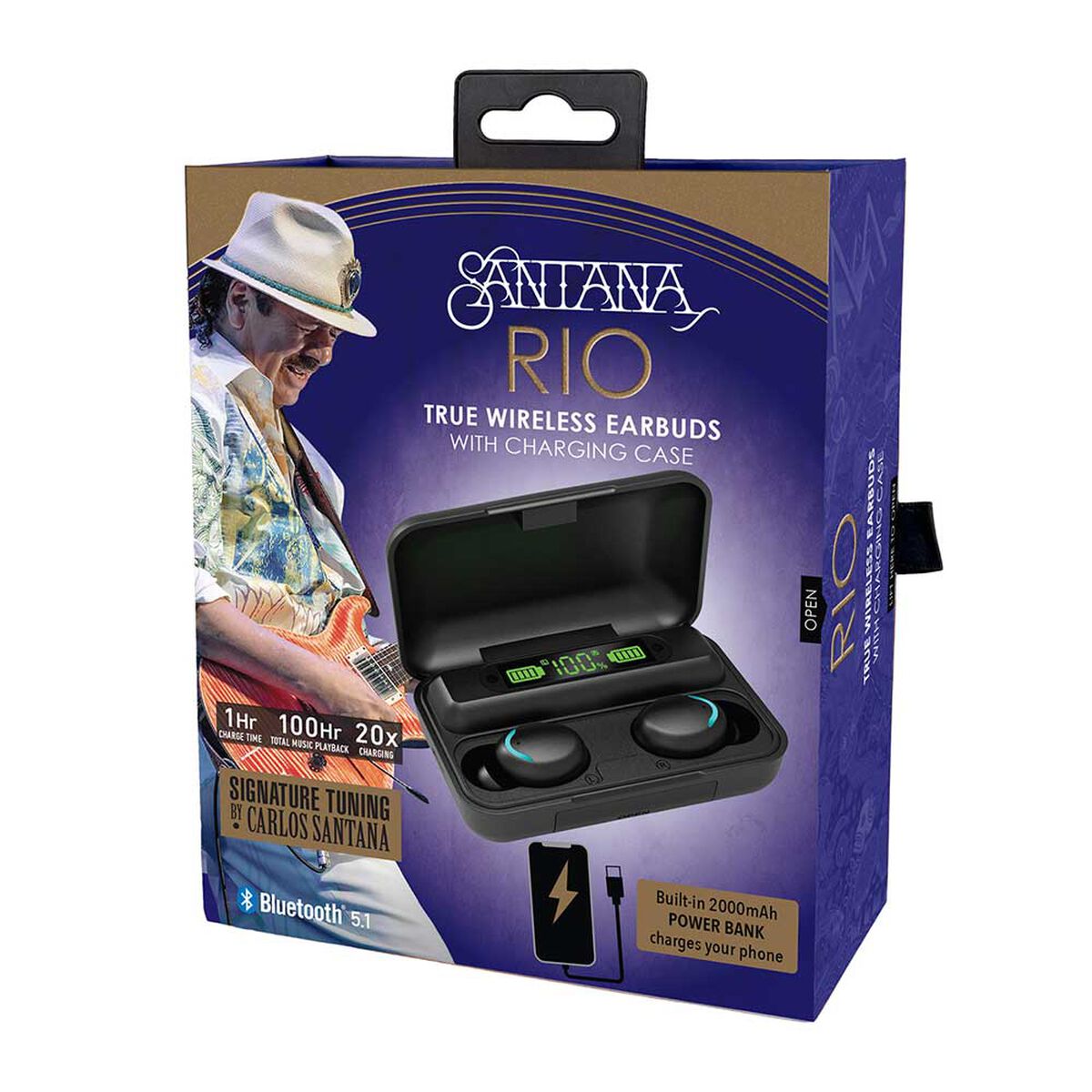 Audífonos Bluetooth In Ear Swiss Nature Labs Santana Rio