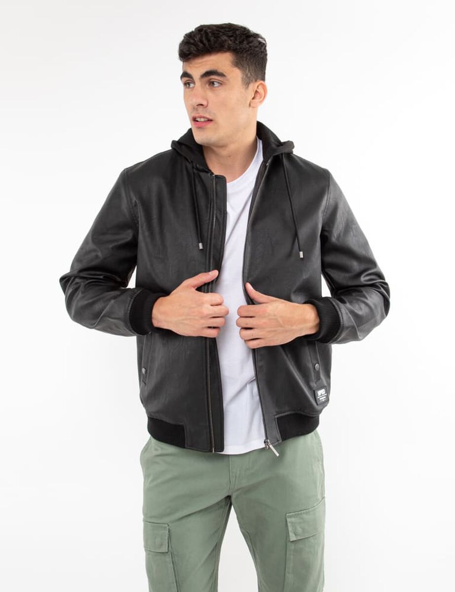 Chaqueta Ecocuero Hombre Icono