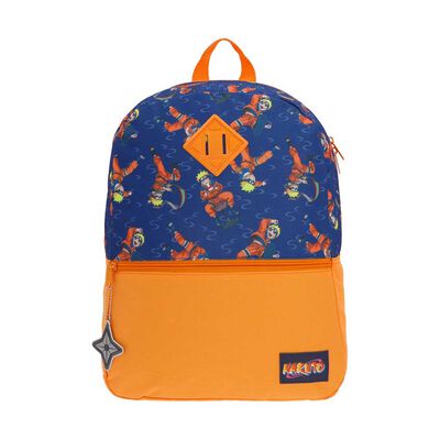 Pack Mochila, Estuche y Lonchera Naranja Naruto