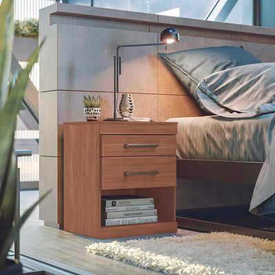 Velador Onessta Star 2 Cajones Jatoba