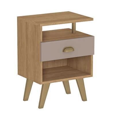 Imagen 1 del producto Velador Vekkahome Iconic 1 Cajon Café