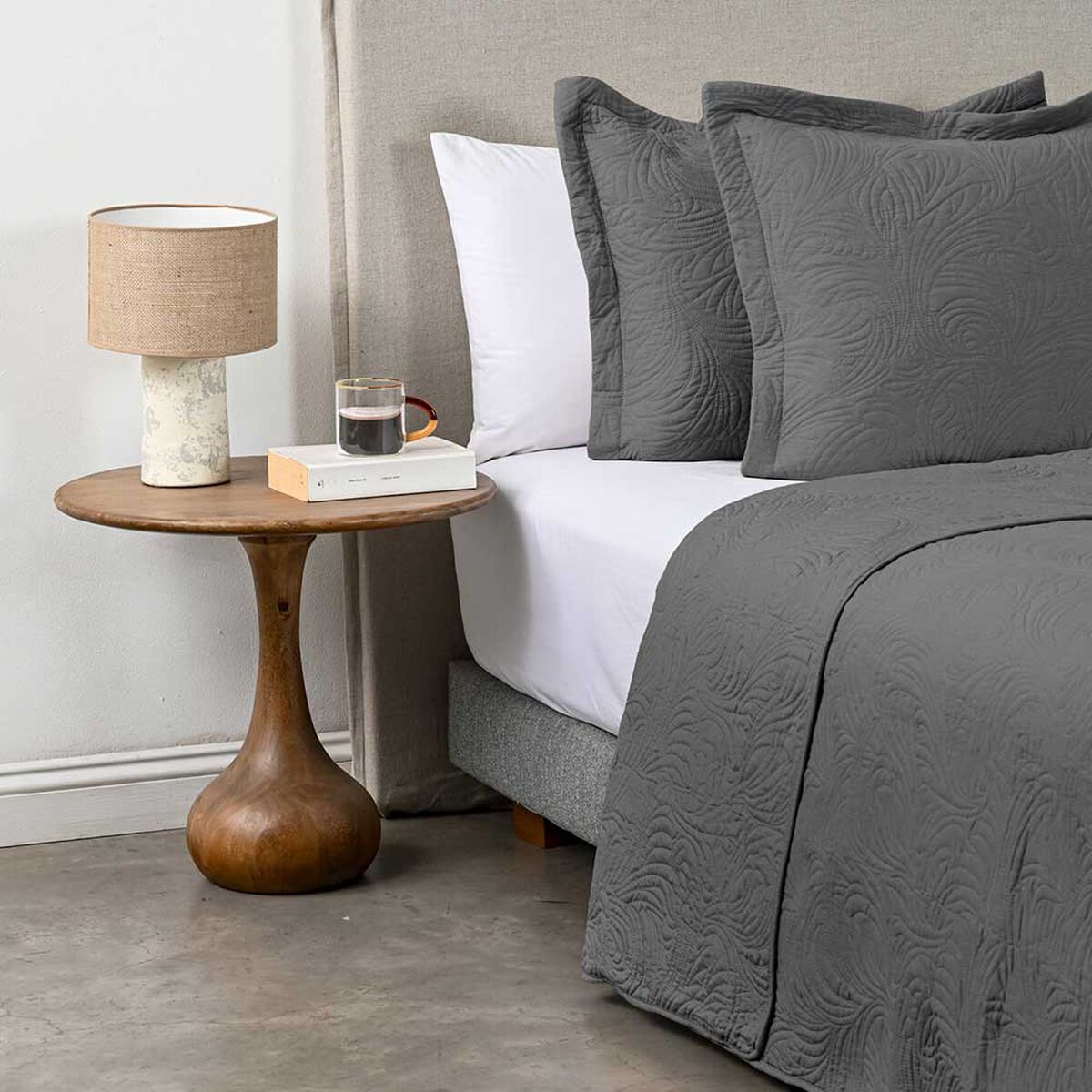 Quilt Cannon 2 Plazas Matelado Marengo