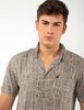 Camisa Estampada Manga Corta Hombre Fiorucci