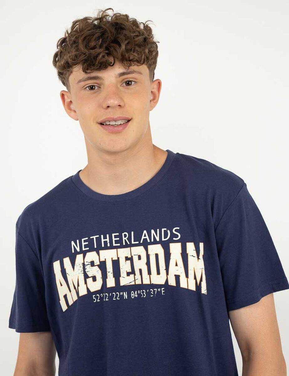 Polera Manga Corta Hombre Icono