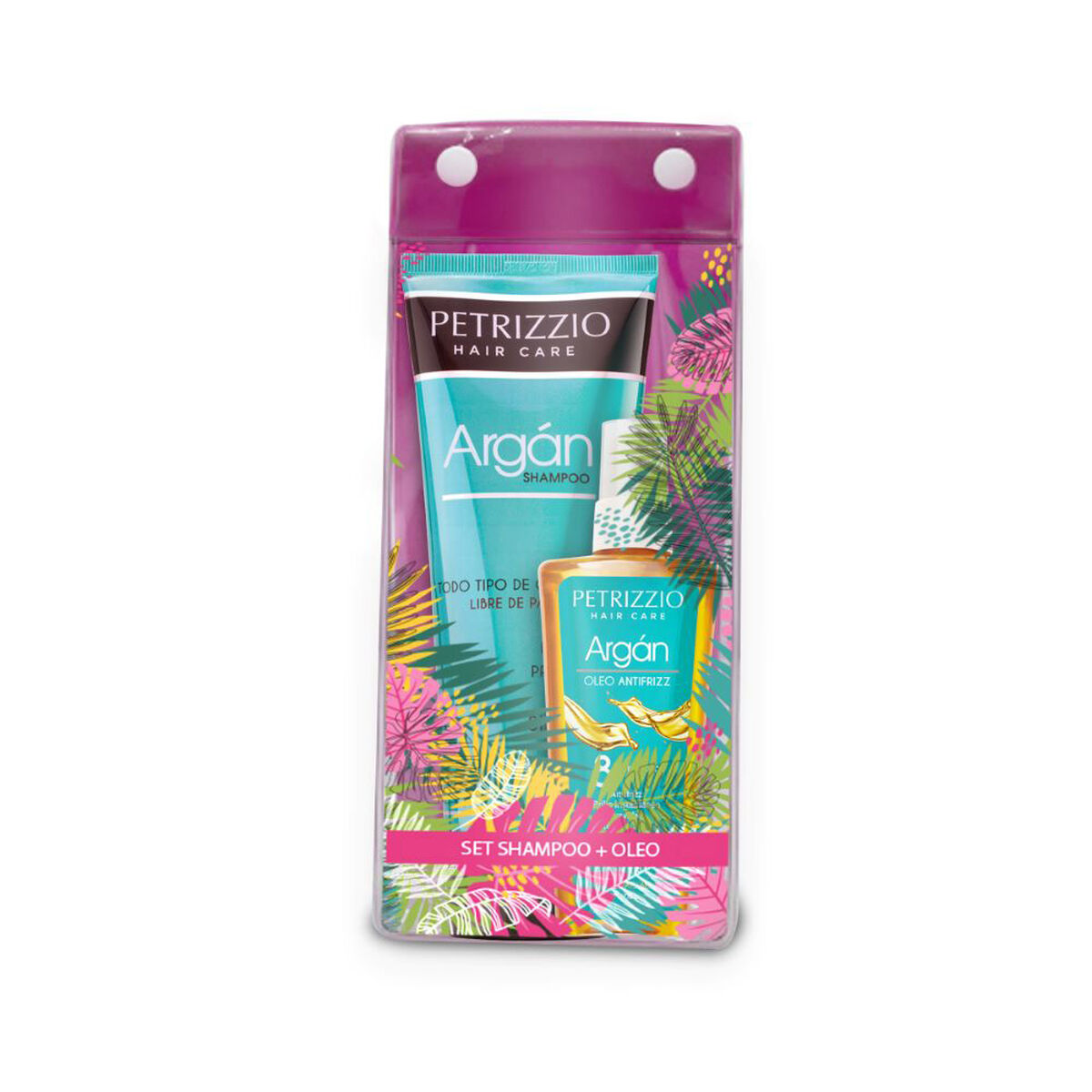 Pack 1 Shampoo + 1 Oleo Argán Petrizzio