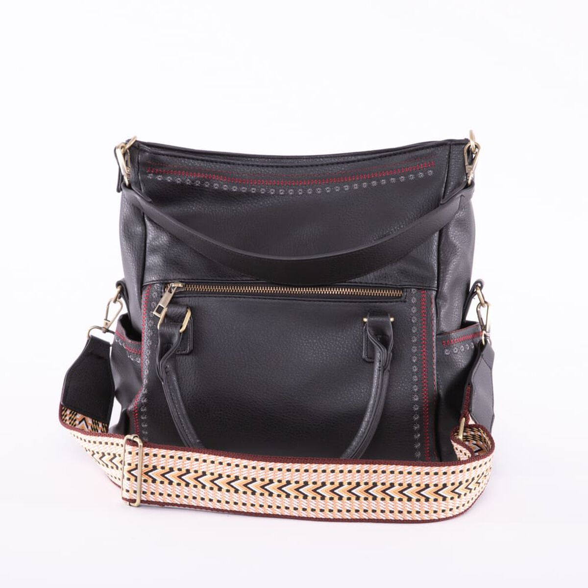 Cartera Ecocuero Black Alma