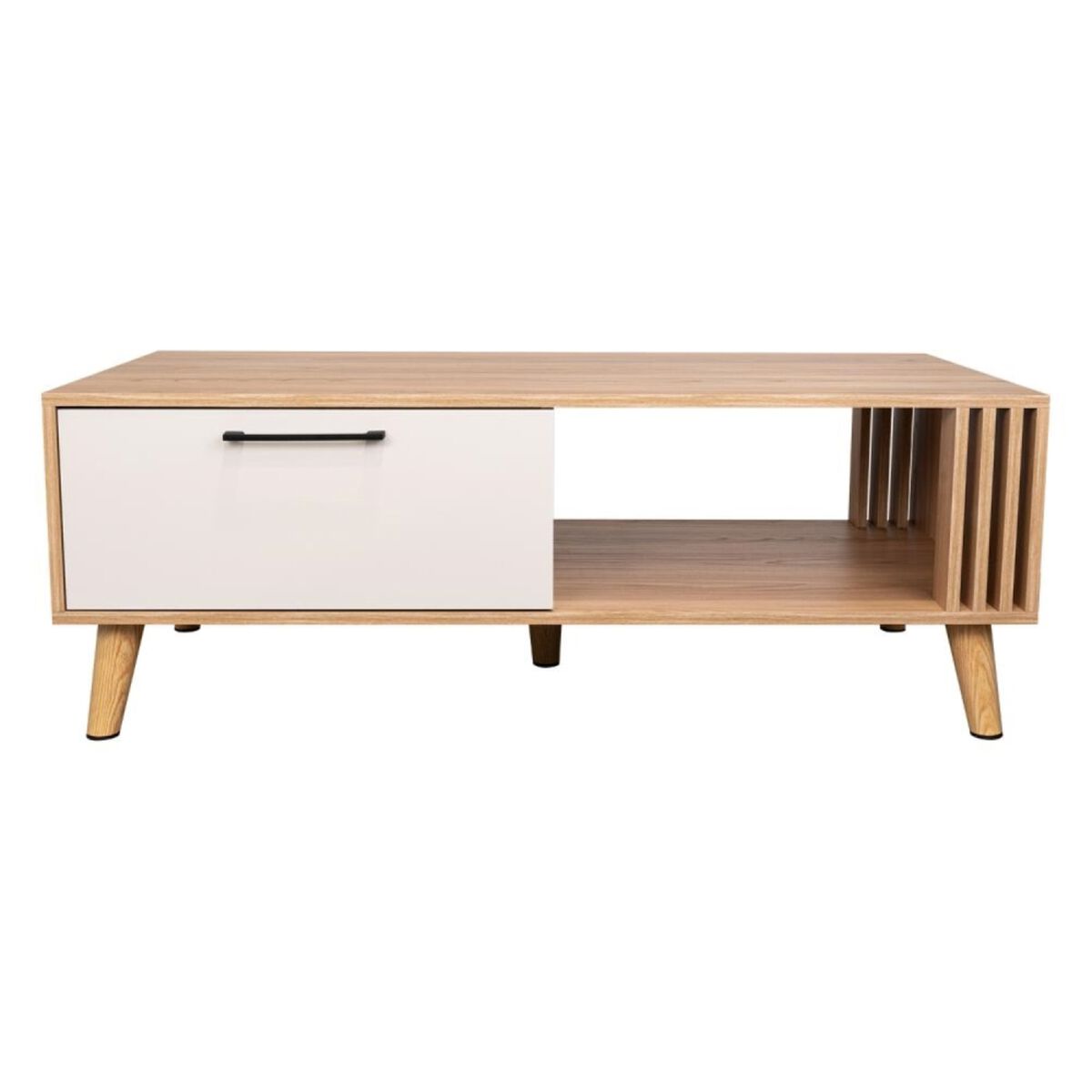 Mesa De Centro TuHome Vance Capri y Fresno Europeo