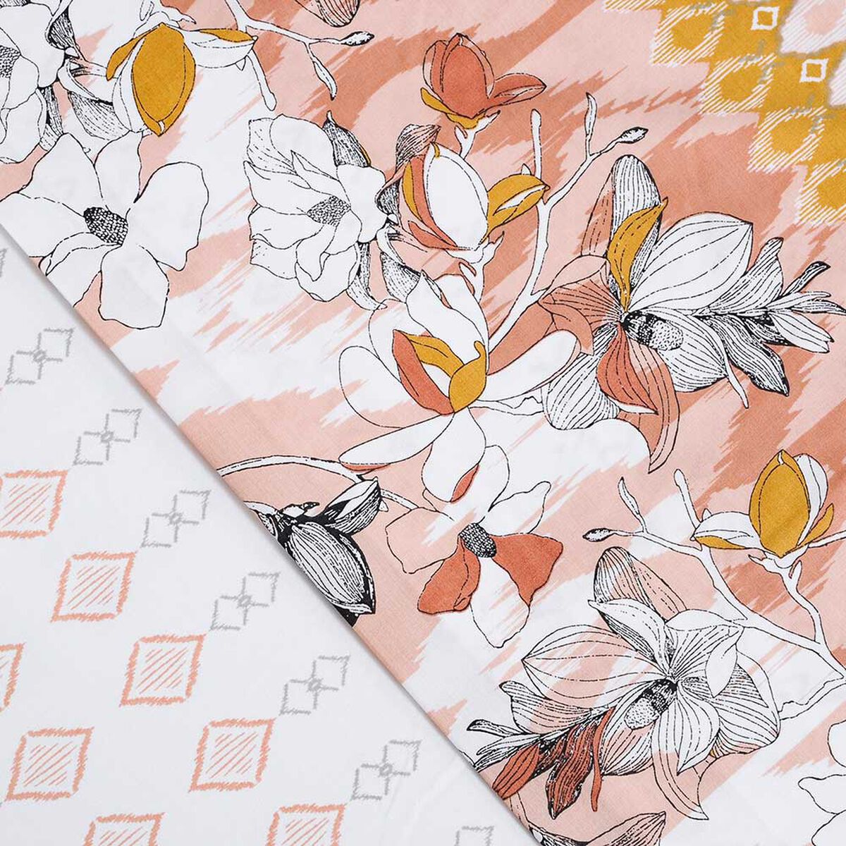 Juego de Sábanas Estampado Cannon 200 Hilos 1,5 Plazas Rosset