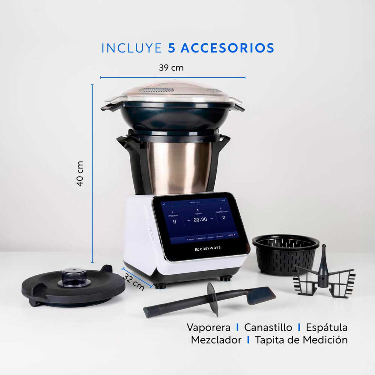 Robot de Cocina Easyways Kitchen Grand Connect 3 lts.