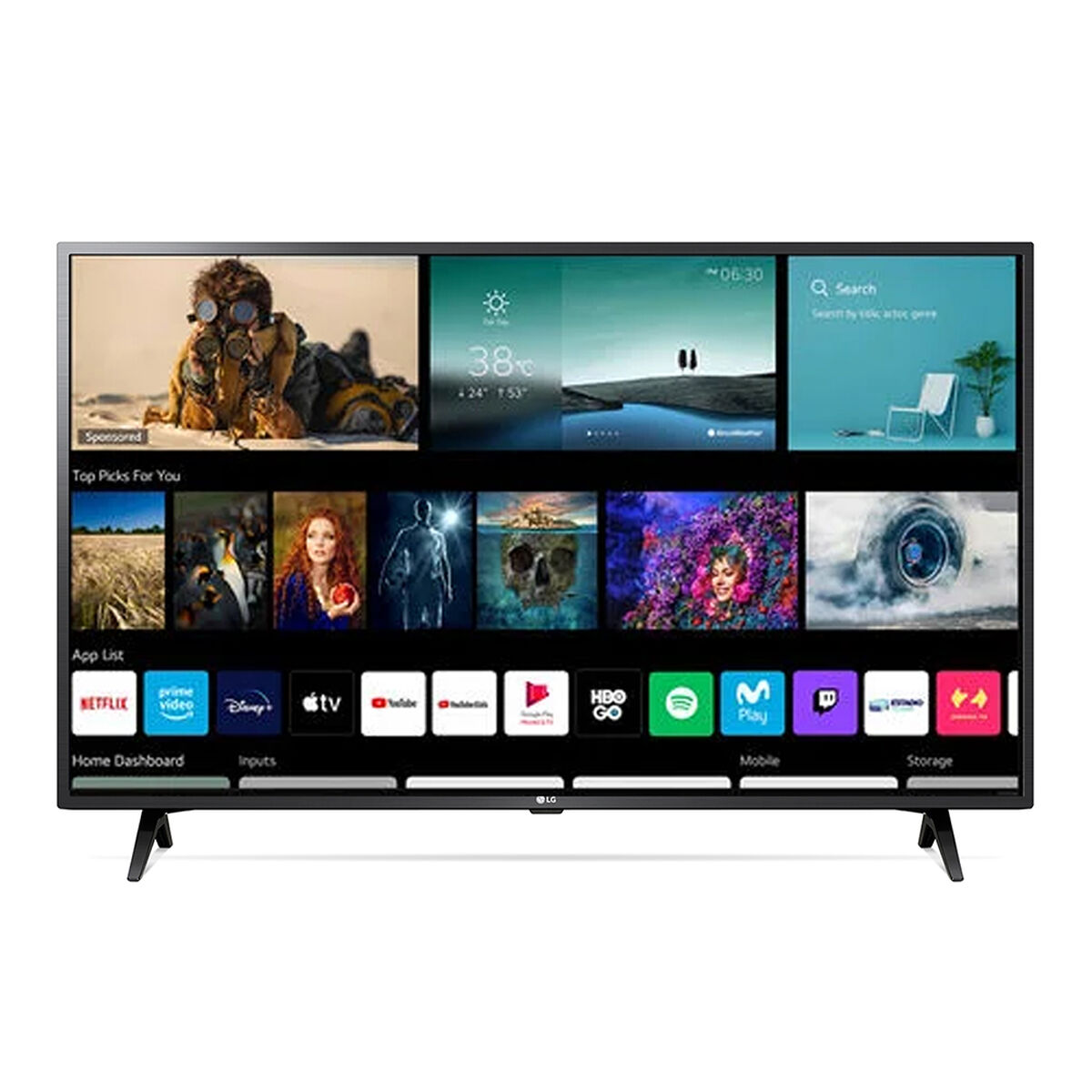 LED 43" LG 43LM6370PSB Smart TV FHD