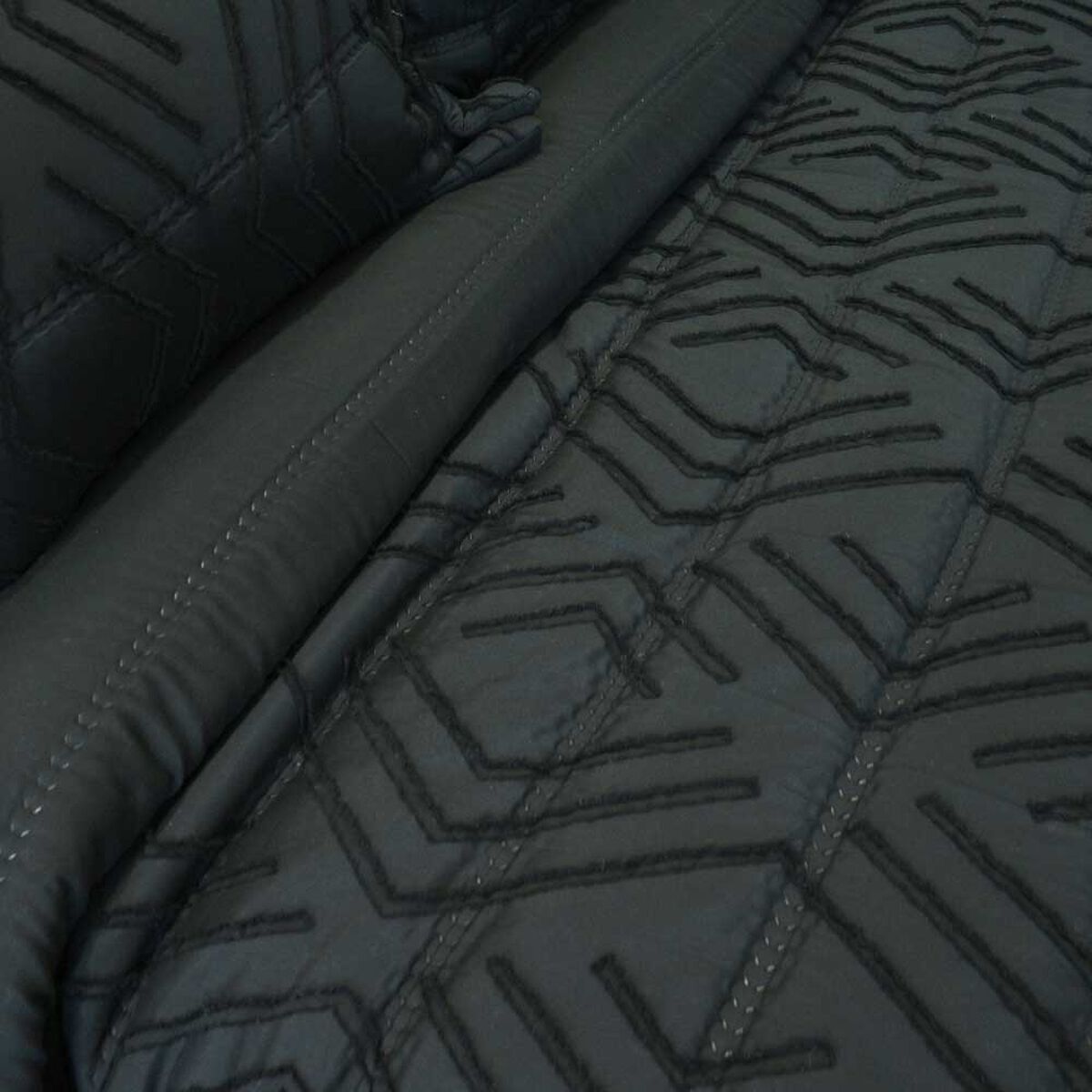 Plum&oacute;n Doral 2 Plazas Touch Nebula Liso Negro