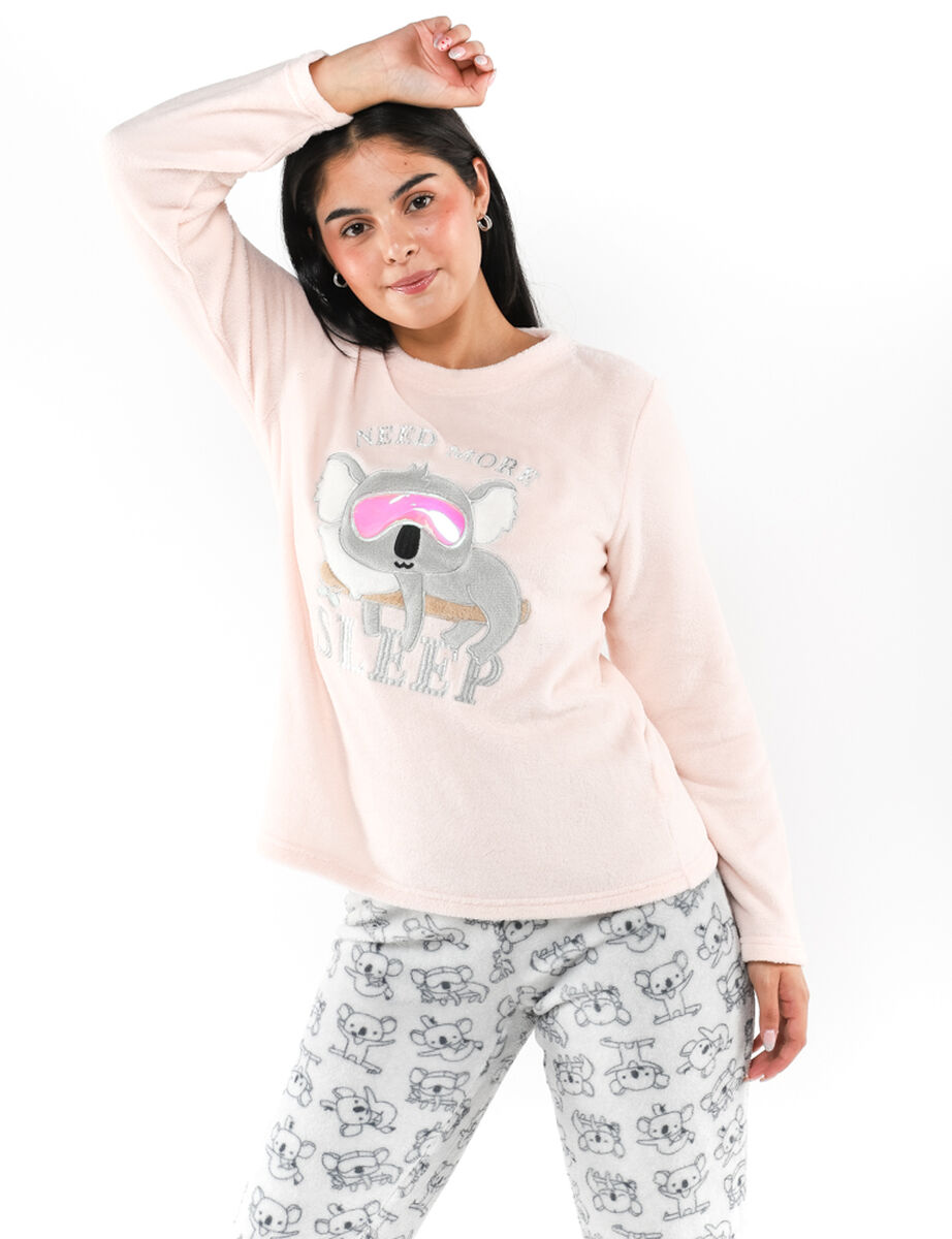 Pijama de Polar Koala Mujer Icono