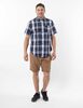 Camisa Tart&aacute;n Manga Corta Hombre Portman Club