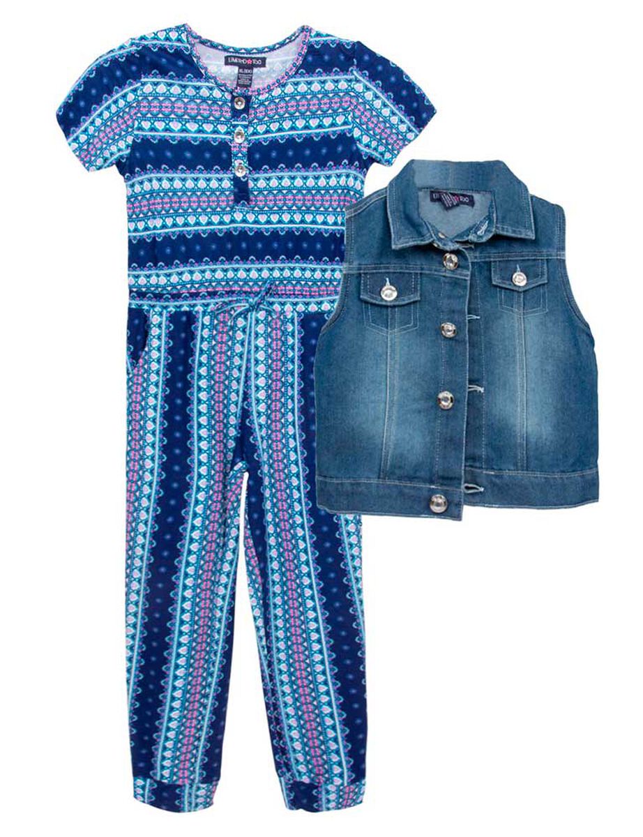 Conjunto de Algodón Niña Limited Too