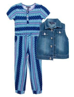 Imagen 1 del producto Conjunto de Algodón Niña Limited Too Multicolor