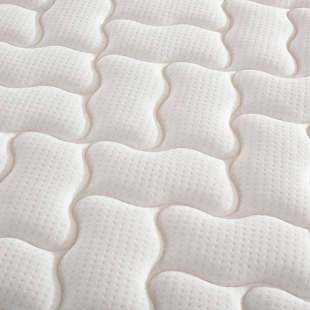 Cama Europea CIC 1,5 Plazas Anatomic + Respaldo + Velador Munich