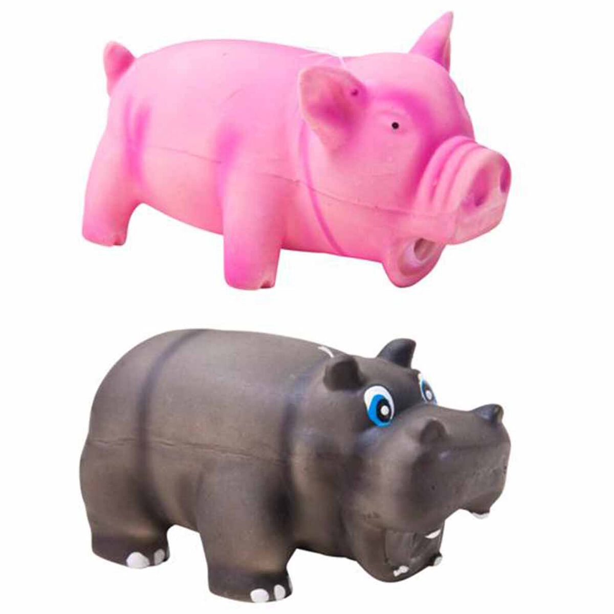Juguete para Perro Mascotas Squeaky Pig/Hippo