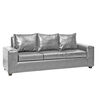 Sofá Innovamuebles Kahlo 3 Cuerpos Gris