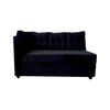 Sofá Seccional Muebles MPR New Journey 3 Negro