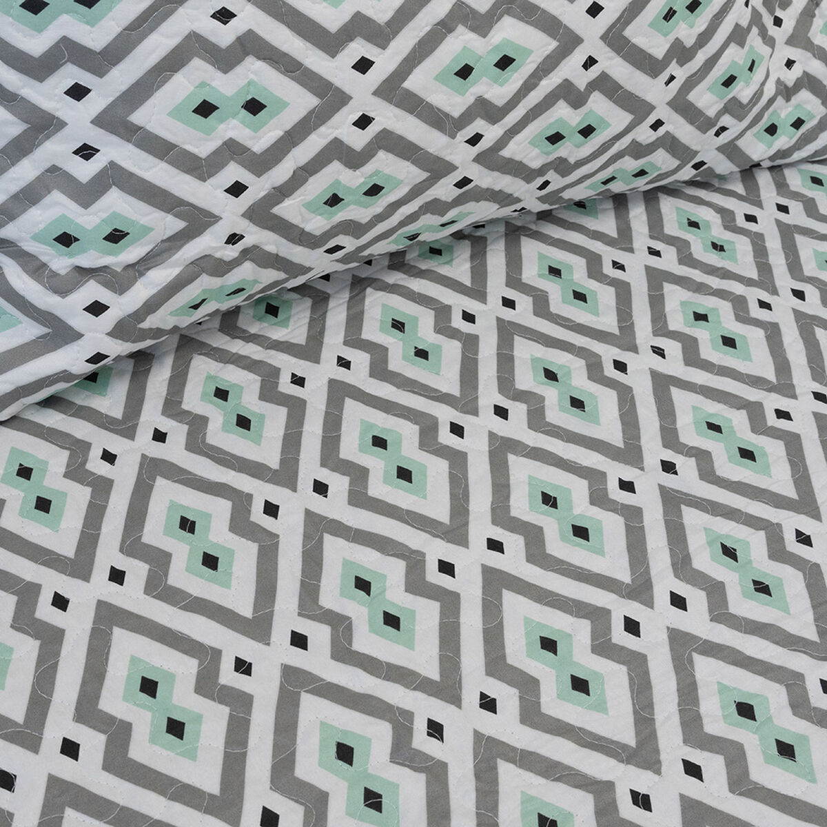 Quilt Doral 1,5 Plazas Stitchy Ornamental