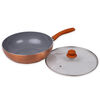 Wok Acero Inoxidable Doral Montecarlo Salmón 30 cm